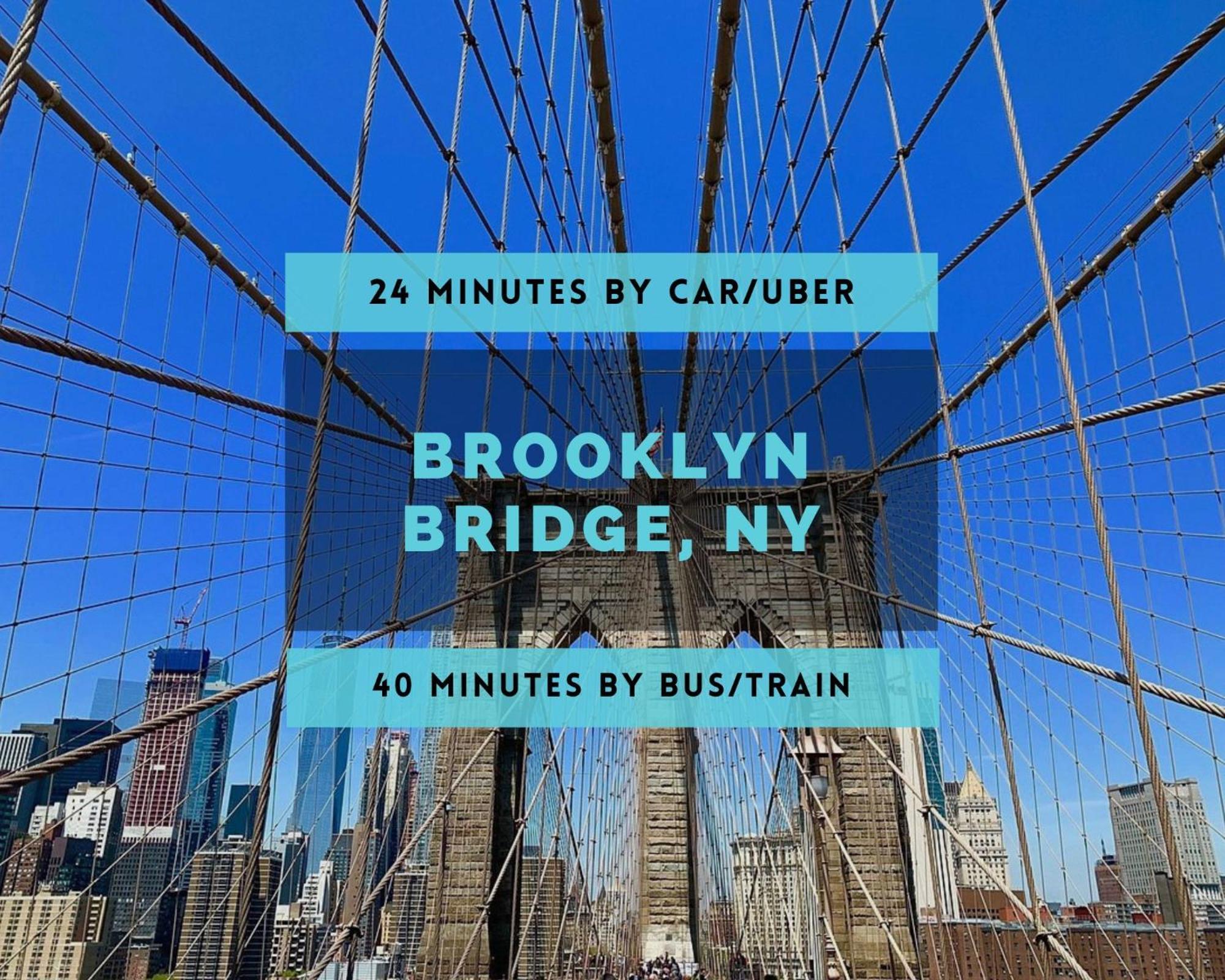 Your New York Home Base 15 Minutes To Nyc Hoboken Eksteriør bilde